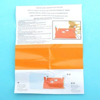 Enfile-aiguille automatique en plastique à Double trous Insertion de point fil à coudre à la main
