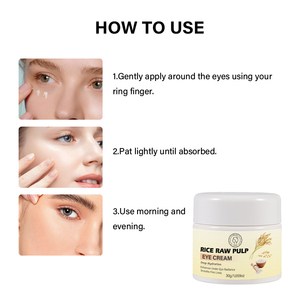 <span class=keywords><strong>Crème</strong></span> pour les yeux hydratante raffermissante élastique et humide soulève les yeux soins <span class=keywords><strong>pur</strong></span>ée de riz <span class=keywords><strong>crème</strong></span> pour les yeux - Product Image 6