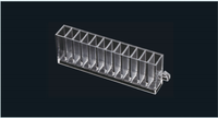 Cuvette de laboratoire pour échantillons de recherche médicale et clinique