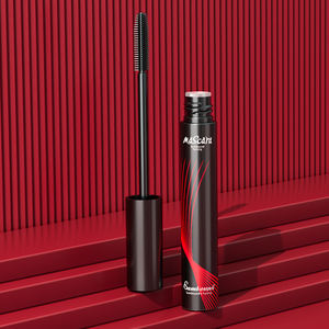 Bouteille de mascara personnalisée en plastique vide, conteneur de mascara pour cils or et blanc fantaisie - Product Image 1