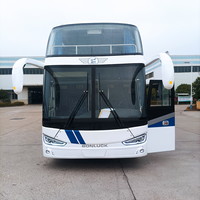 Autobús de Dos Pisos de Lujo, 64 Plazas, Diésel, Estándar de Emisiones Euro 5/6, Autobús Turístico Interurbano de Alta Capacidad para Larga Distancia