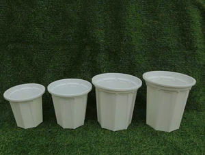 Venta al por mayor de macetas de flores de La UE, macetas de vivero de jardín simples de plástico para plantas, contenedores de jardinería al aire libre, diseño único - Product Image 6