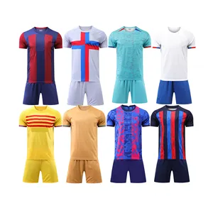 Bulk Custom Bars Europe Sports Jersey Football Celona's Importing Thailand Football Jerseys For Boy