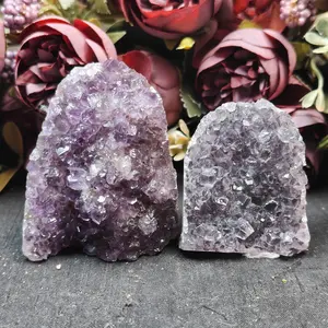 Amethyst Natural Crystal Quartz Stone Wand Point Energy Healing Mineral