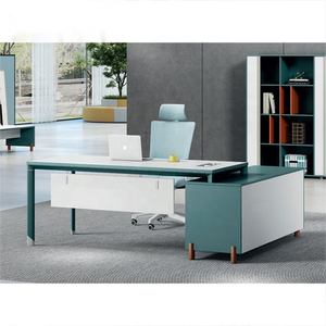 Escritorio de oficina ejecutiva convertible moderno Sinonis, Panel de madera hecho a mano, tamaño personalizado, Color, alta calidad estándar, directo de China - Product Image 5