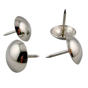 <span class=keywords><strong>Chiodi</strong></span> Decorativi per Tappezzeria di Divani e Mobili in Legno, Borchie a Testa Tonda per Fai da Te (Oro) - Product Image 2