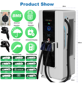 Station <span class=keywords><strong>de</strong></span> charge EV haute puissance 60kw 120kw 160kw Chargeur <span class=keywords><strong>de</strong></span> voiture phase <span class=keywords><strong>3</strong></span> 250A avec câble <span class=keywords><strong>de</strong></span> 5m Station <span class=keywords><strong>de</strong></span> charge DC montée au sol <span class=keywords><strong>Prix</strong></span> - Product Image 6