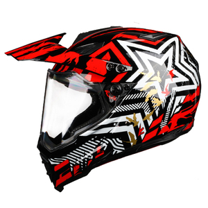 Casco de Motocicleta, Casco Integral de Motocross, Nuevo Diseño, Casco Todoterreno para Motocicleta - Product Image 6