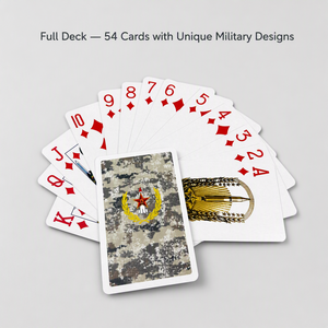 Cartes à Jouer Personnalisées Écologiques à Motif Camouflage – Durables pour <span class=keywords><strong>le</strong></span> Tarot et l'Usage Familial - Product Image 2