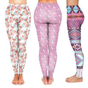 Hot Sale Factory Wholesale custom printed leggings Fitness Yoga pants Leggings customized selvagio leggings - Product Image 1