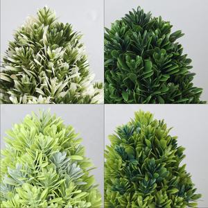 Plante artificielle en pot décorative en plastique écologique durable à bas prix en gros, fausse verdure, fleur, Noël, maison, jardin - Product Image 6