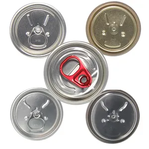 52Mm Manufacturer Full Open End Eoe Aperture Aluminum Easy Open Lid For Beverage Soda Beer Can