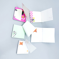 Bloc-notes adhésifs en forme personnalisée avec logo sur mesure, options papier offset et carton/carton duplex