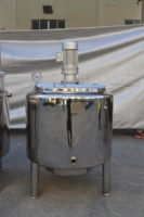 Cuve de mélange homogénéisatrice à cisaillement élevé en acier inoxydable avec système d'émulsification à moteur multi-agitateur pour produits chimiques, cosmétiques et alimentaires