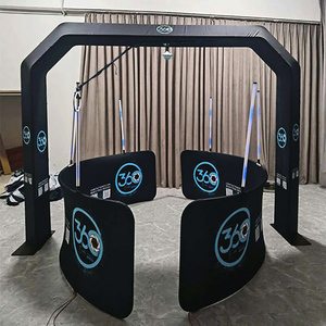 2025 Offre Spéciale Portable Selfie 360 Photo Booth Piste Ciel Aérien Rgb 360 Degrés Led Éclairage - Product Image 4