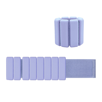 Bracelets lestés en silicone personnalisés avec logo Elegance pour le yoga, le Pilates, la marche, la remise en forme et l'entraînement