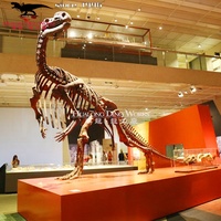 Modelo de Hueso de Dinosaurio Artificial de Fibra de Vidrio FRP, Exhibición Educativa para Interiores y Exteriores, Personalizable para Centros Comerciales y Parques de Aventuras