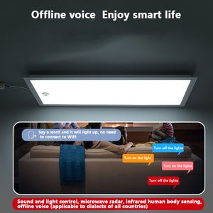 Jpungsun akıllı 3 renk sıcaklıkları ayarlanabilir merdiven koridor Ultra ince IP44 su geçirmez LED hareket sensörü tavan Panel AYDINLATMA - Product Image 4