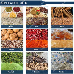 Molino Industrial para Triturar Resina, Cáscaras, Raíces, Dulces, Sal, Hojas de Té, Algas Marinas, Alimentos Secos, Cúrcuma, Especias, Máquina Trituradora Gruesa - Product Image 3