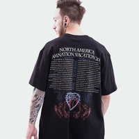 Camisetas con Gráficos Personalizados en la Espalda, Impresión en Serigrafía, Impresión Digital DTG, Diseño Personalizado con Logotipo, Camisetas para Hombre, Crea Tu Marca