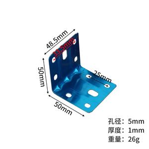 Accesorios de Muebles de Aleación de Acero con Conexión Fija en Forma de L de 90 Grados para Soporte de Estante de Cama de Gabinete, Marca GQK, Fácil Instalación - Product Image 6