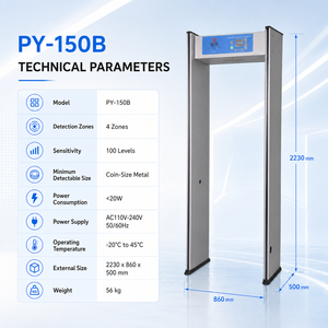Walk Through Metal Detector Gate <strong>Security</strong> Door Frame <strong>Security</strong> Body Scanner Puerta Detector De Metales Archway Entrance <strong>Equipment</strong> - Product Image 6
