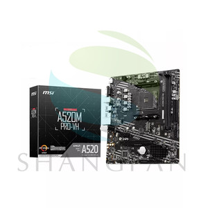 Para MSI <span class=keywords><strong>A520M</strong></span> <span class=keywords><strong>PRO</strong></span> VH Micro ATX AMD A520 DDR4 M.2 USB 3,2 STAT 3,0 SSD nueva 64G mejor apoyo R9 escritorio CPU AM4 placa base - Product Image 1