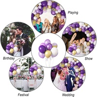 Vente en gros de fournitures de fête sur le thème du mariage, de la Saint-Valentin, de l'anniversaire, de l'anniversaire de mariage, décoration de fête, arche de ballons, guirlande de ballons, kit de décoration