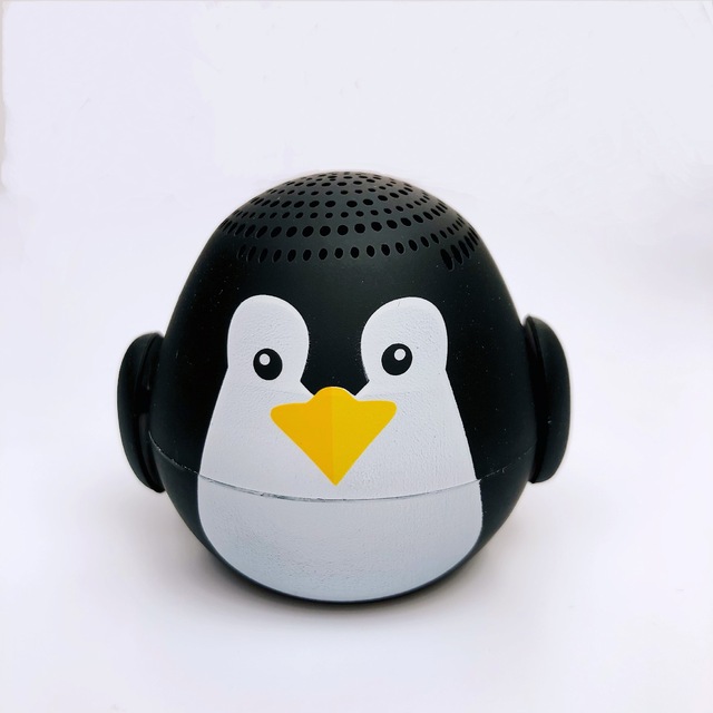 Cute Cartoon Mini Wireless Speaker, Portable Speaker, Pet Design, Gift for Kids, Party & Computer Use