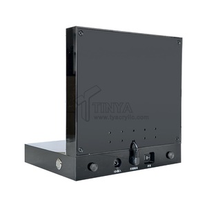 Truy cập hàng đầu PMMA <span class=keywords><strong>Acrylic</strong></span> LED không dây Bluetooth Tai nghe headphone truy cập TWS Earbuds hiển thị chủ Bluetooth Earbuds hiển thị - Product Image 4