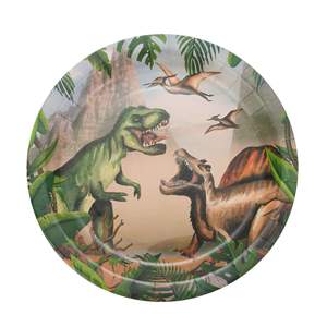 Nouveau Dinosaur Jurassic-World <span class=keywords><strong>Theme</strong></span> Birthday Party Set T-Rex Design Vaisselle Jetable - Product Image 2