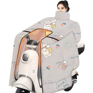 Winter Thickened Windproof <b>Blanket</b> For Electric Vehicles Fleece Lined Extra Large Waterproof Warm Cold Proof - Product Image 5