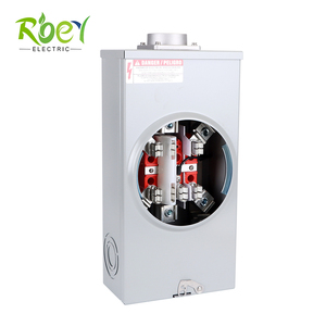 Prise de courant avec compteur de puissance 200 ampères, prise de wattmètre triphasé - Product Image 3