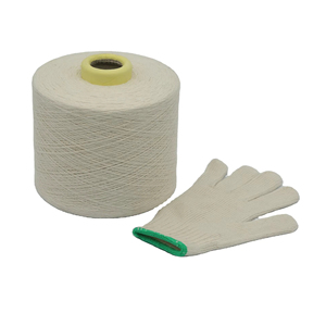 Guantes de Trabajo de Algodón de Seguridad Vietnamitas Baratos, Tejidos, con Puño de Seguridad, Duraderos, Transpirables, 450g-8000g/docena, Algodón TC Poliéster Antideslizante - Product Image 1