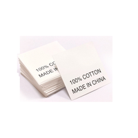 Etiquettes personnalisées sérigraphiées pour vêtements tissu coton et nylon satiné Tpu instructions d'entretien et de lavage pour vêtements soie