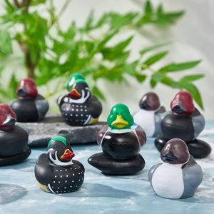 Family Mallard Duck 2 Inch Cool Floating Rubber Ducks Adorable Soft Bathtub Decoy <b>Bath</b> Toys for Birthday Gift - Product Image 5