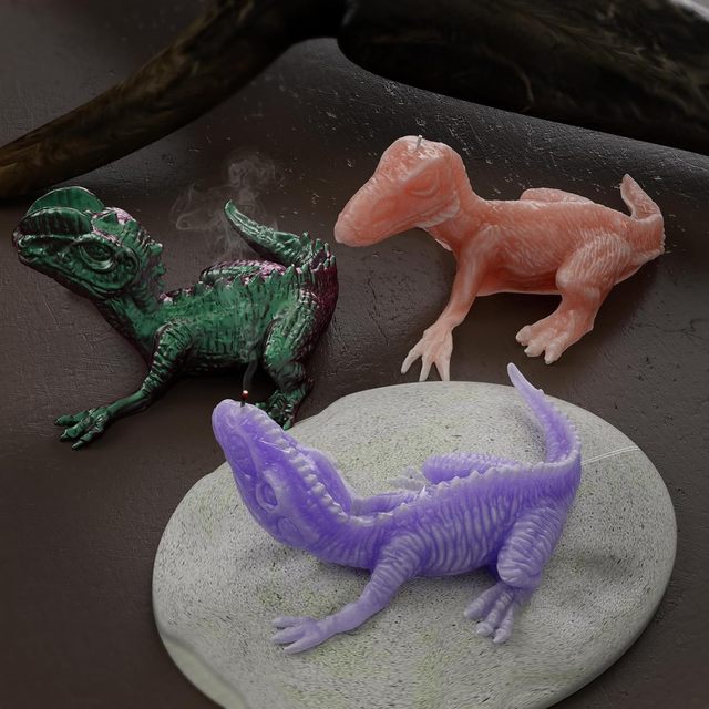 3D Dragon Silicone Candle Mold for DIY Clay and Jewelry Resin Casting White Heat Resistant