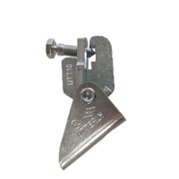 Support de fixation antichoc UTT10 en acier au carbone galvanisé pour structure, catégorie : Serre-câbles