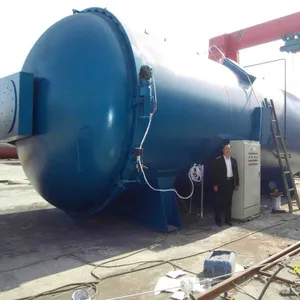 Steam heating high pressure rubber vulcanization kettle for rubber hose, rubber shoes and other industrial products