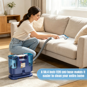 21V Wireless with Battery Wet and Dry Vacuum Carpet Vacuum Cleaner Fabric Washing Machine <b>Sofa</b> - Product Image 2