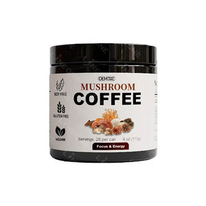 <span class=keywords><strong>Precio</strong></span> OEM organicTurkey Tail Chaga Cordyceps Mushroom Coffee Etiqueta privada Lion's Mane Mushroom Coffee - Product Image 1