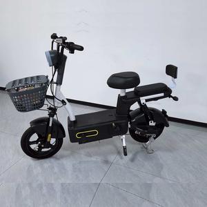 Bicicleta Eléctrica Modelo <span class=keywords><strong>Paopao</strong></span> 350W 48V con Marco de Aleación de Aluminio, Scooter Urbano de 2 Ruedas, Batería Inteligente Digital, Ebike - Product Image 2