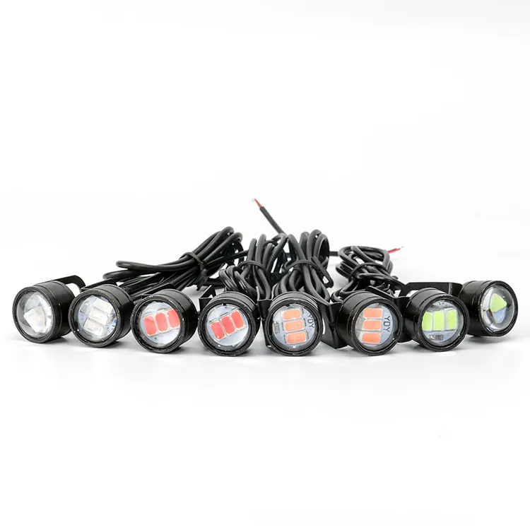 RCJ Lampu Depan LED Pabrik Lampu Berjalan Eagle Eyes 5630 3SM 3W Lampu Sein LED Mobil Lampu Berkendara Sepeda Motor