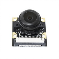 Module de caméra Raspberry Pi OV5647, module d'objectif fisheye Raspberry Pi pour vision nocturne avec personnalisation de la mise au point manuelle prise en charge
