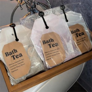 Sachets de thé de bain <span class=keywords><strong>bio</strong></span> S&Soak avec sels de la mer Morte et de l'Himalaya, <span class=keywords><strong>sel</strong></span> <span class=keywords><strong>d</strong></span>'<span class=keywords><strong>Epsom</strong></span>, jasmin, rose - Soin relaxant du corps et des pieds, expérience de spa naturelle - Product Image 2