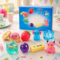 Coffret de jouets sensoriels Squishy Fun Box, kit de fidgets souples et extensibles, anti-stress, cadeau de fête, unisexe, 14 ans et plus