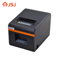 USB & nirkabel portabel 80mm pencetak termal POS Desktop Mini dengan Android LAN/WiFi konektivitas stok garansi 1 tahun