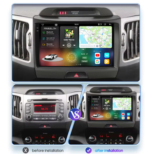 UIS 7870 2K pantalla Android 13 sistema Multimedia de coche navegación GPS estéreo <span class=keywords><strong>Video</strong></span> CarPlay Radio de coche para KIA 2010-2015 Sportage - Product Image 3