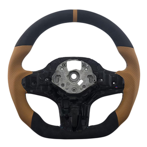 Volante de Cuero Perforado Alcantara Nuevo para BMW Serie G M3 G20 G30 G80 M4 G82 M5 CS - Product Image 1