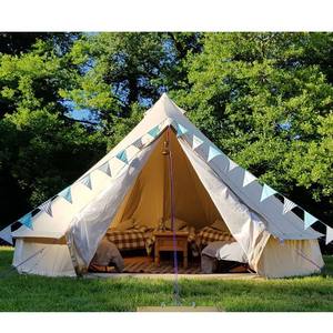 Tente cloche en toile de glamping de luxe étanche personnalisée <span class=keywords><strong>sibley</strong></span> 5m pour l'extérieur - Product Image 5